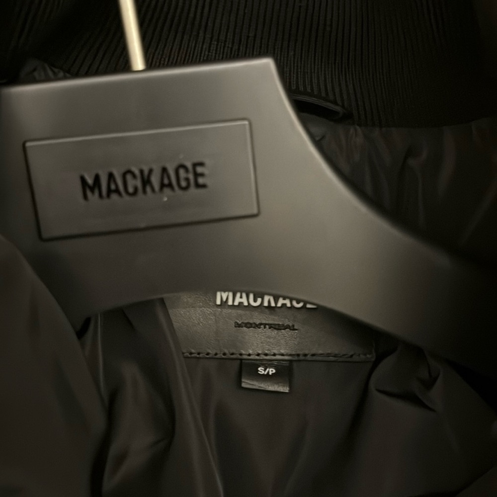MACKAGE ADALI-BX BLACK S - BRAND NEW LADIES DOWN COAT - Picture 6 of 6